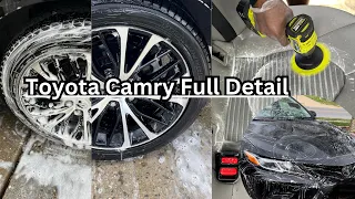 Full detail and deep cleaning 2020 Toyota Camry #summer #toyota