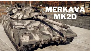 Merkava mk2d gameplay, war thunder