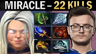 Invoker Dota Gameplay Miracle with Tarrasque and 22 Kills