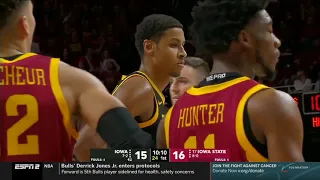 Iowa State vs Iowa | 2021.12.9 | NCAAB Game