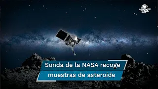 La NASA logra por primera vez recoger muestras de un asteroide con una sonda