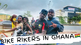 Bike Riders In Ghana 🇬🇭 l Ghana Bike Life #vlog