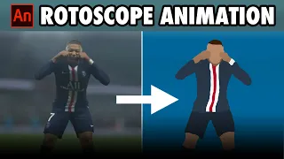 How to make Animated GOAL CELEBRATIONS | Adobe Animate Rotoscoping Tutorial | Elliano_