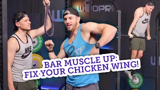 Bar Muscle Ups: How to Fix your Chicken Wing (Random Stranger!)