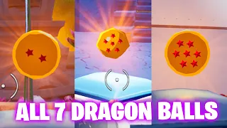 Collect Dragon Balls in Dragon Ball Adventure Island ( All 7 Dragon Balls in Fortnite)