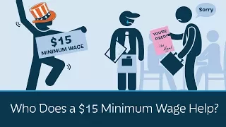 Who Does a $15 Minimum Wage Help? | 5 Minute Video