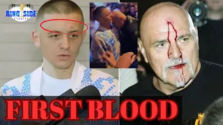 John Fury Headbutts Usyk's Friend Stanislav Stepchuk | Fury vs Usyk Altercation