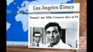 Mike Connors: News Report of His Death - January 26, 2017