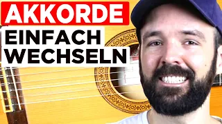 Akkorde schnell & einfach wechseln lernen inkl. Übung - Gitarre für Anfänger