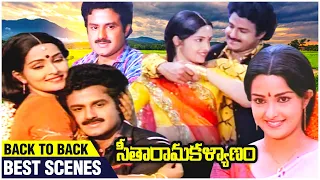 Seetharama Kalyanam Best Scenes | Back To Back | Balakrishan | Rajini | Rajshri Telugu
