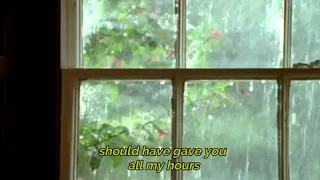 Bruno Mars // when i was your man and it's raining