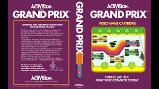 Grand Prix Atari 2600 Activision 1982