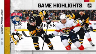 Panthers @ Penguins 3/8 | NHL Highlights 2022