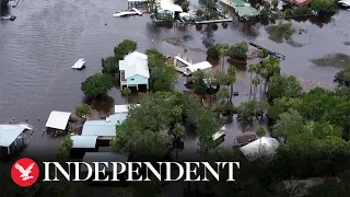 Hurricane Idalia: Drone footage reveals devastating Florida flooding