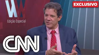 Haddad à CNN: Eu sou o maior interessado em saber o que aconteceu nas Americanas | WW