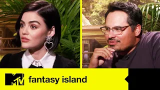 Fantasy Island Cast Lucy Hale & Michael Peña On How To Prepare For A Deserted Island | MTV Movies