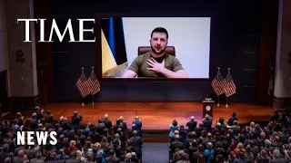 President Zelensky To U.S. Congress: 'We Need You Right Now'