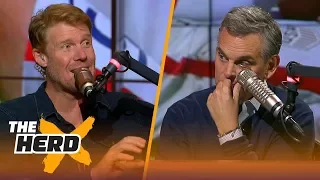 Alexi Lalas reveals his emotions after the USMNT failed to qualify for the World Cup | THE HERD