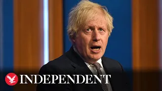 Watch again: Boris Johnson confirms Covid restrictions ending this month