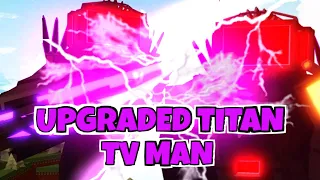 UPGRADED Titan TV Man SHOWCASE in Build a Boat! // (REVAMPED!)