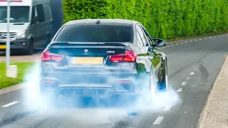 Supercars Accelerating, BURNOUTS! LaFerrari, M3, SLS BS, EPIC Muscle Cars, M5 E60, 812SF, BMW M1..