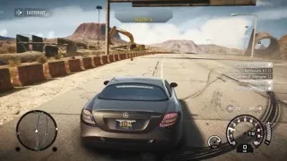 Mercedes-Benz SLR McLaren 722 S top speed test (NFS RIVALS)