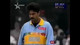 Ind vs srilanka cricket world cup match 1996.।। Jayasuriya smashed Manoj prabhakar and srinath..।।