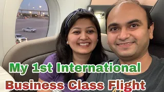 My 1st International Business Class Flight Experience ✈️✈️