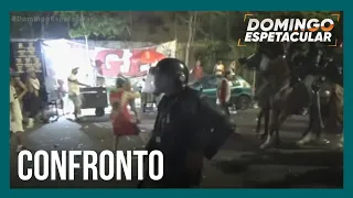 Torcedores do São Paulo e PM entram em confronto em comemoração de título