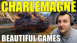 Charlemagne: Tier VIII Heavy with 440 Alpha Damage Gun! | World of Tanks