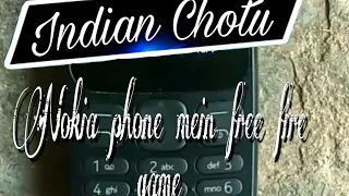 Nokia keypad phone mein free fire game😮😮😮😮😮😮😮