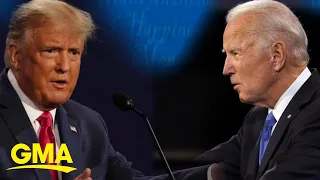 Top moments from final Trump, Biden face-off l GMA