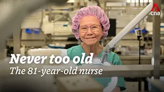 Never too old: The 81-year-old hospital nurse who loves to keep going