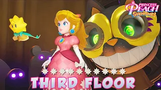 Princess Peach Showtime - THIRD FLOOR - All Stars & Ribbon Complete Walkthrough Gameplay