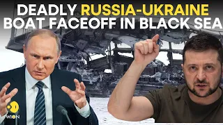 Bloody Black Sea battle | Russia bombs Ukrainian Boats carrying soldiers | Russia-Ukraine War LIVE
