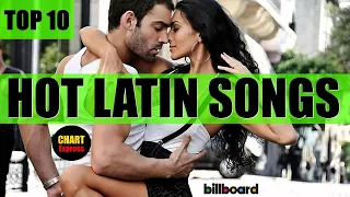 Billboard Top 10 Hot Latin Songs (USA) | April 13, 2024 | ChartExpress