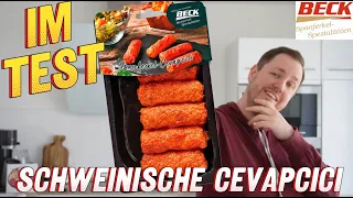 Beck: Spanferkel Cevapcici im Test