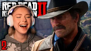 Going to Valentine & Hunting w/ Hosea - Red Dead Redemption 2 - Part 2