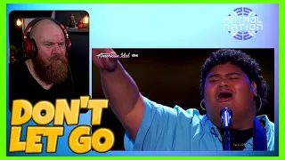 IAM TONGI | Don't Let Go (Hawaiian Homecoming American Idol) Reaction