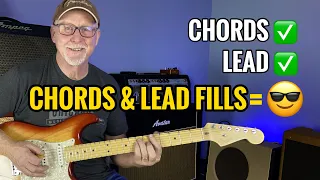 How To Add LEAD GUITAR FILLS Between Chords