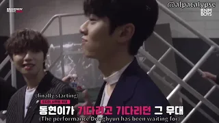 ab6ix donhyun fanboying over seventeen