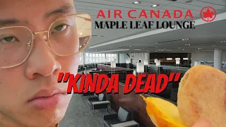 What it's like inside the Maple Leaf Lounge? | Pearson International Airport Terminal 1 Transborder