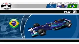 F1 2002 Felipe Massa Sauber Brazil Gameplay