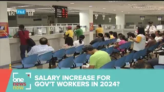 Salary hike of gov't employees eyed in 2024: DoF chief