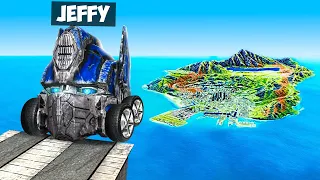 Jeffy Jumps TRANSFORMER Cars Across ENTIRE MAP in GTA 5!