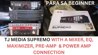 TJ MEDIA SUPREMO - TUTORIAL CONNECTION SA SOUND SYSTEM PART II