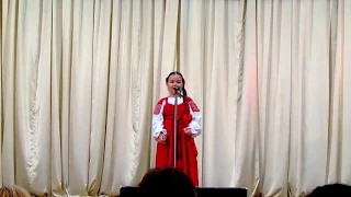 Кубекова Мария (6 лет) Дуня - тонкопряха (русская народная песня)