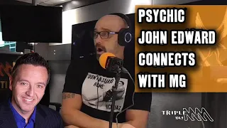 Psychic John Edwards Connects With MG I The Grill Team