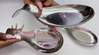 SEE HOW SHE CHANGED DOLLAR TREE SPOONS To Make a HIGHEND Decor! DIY DOLLAR TREE Transformation