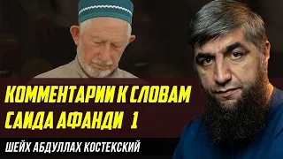 Наговоры и искажения слов учёных - Комментарии к словам Саида Афанди 1